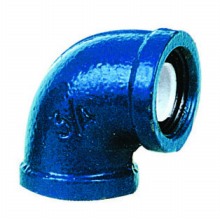 PP-lined Malleable Cast Iron Fittings w/ Outer Epoxy Coating
